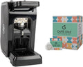 Macchina da caffè, Macchina Caffè Spinel Ciao Nera + Confezione 50 cialde omaggio. Macchina a cialde ESE 44 mm, Caffè Stile