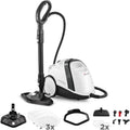 Aspirapolvere e pulitori a vapore, Vaporetto Smart 120, Pressione 4 Bar, Serbatoio Estraibile 2 L, Riscaldamento in 2 Minuti, Bianco e Nero, Polti