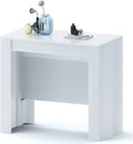 Console e tavoli da divano, Colore Bianco Lucido, Consolle Per Casa E Ufficio, Tavolo Consolle Allungabile Oslo Plus Fino A 3 Metri, Arreditaly