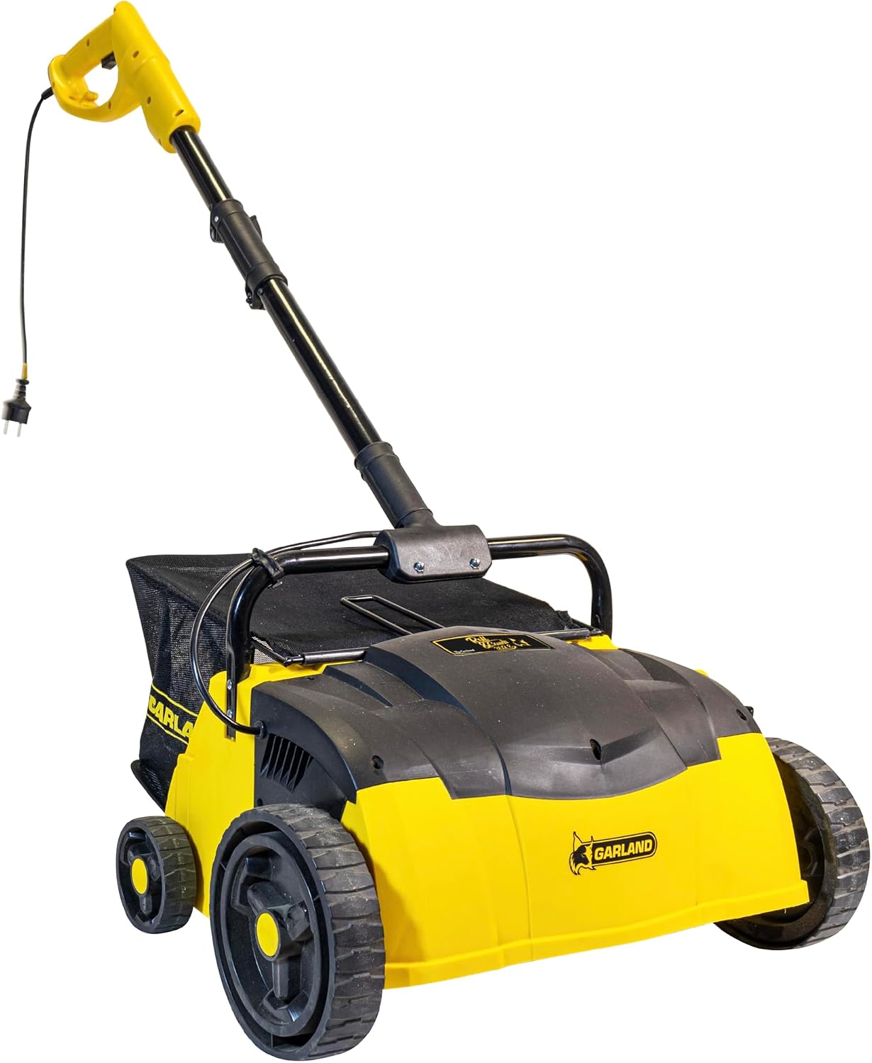 Tosaerba 302E-V19, 1.400 Watt di Potenza, 32 cm di Larghezza di Lavoro, Sacco di Raccolta da 25 L, Elettrica a Spina, GARLAND