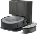 Robot aspirapolvere, Roomba Combo i5+, 2 Spazzole Multi-Superficie, Lavapavimenti, Base Autosvuotante, Mappatura Intelligente, Wi-Fi, iRobot