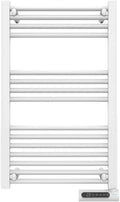Cecotec Scalda asciugamani da parete, Portasciugamani elettrico ReadyWarm 9100 Smart Towel White. 500 W, Display LED, Programmabile., controllo touch.