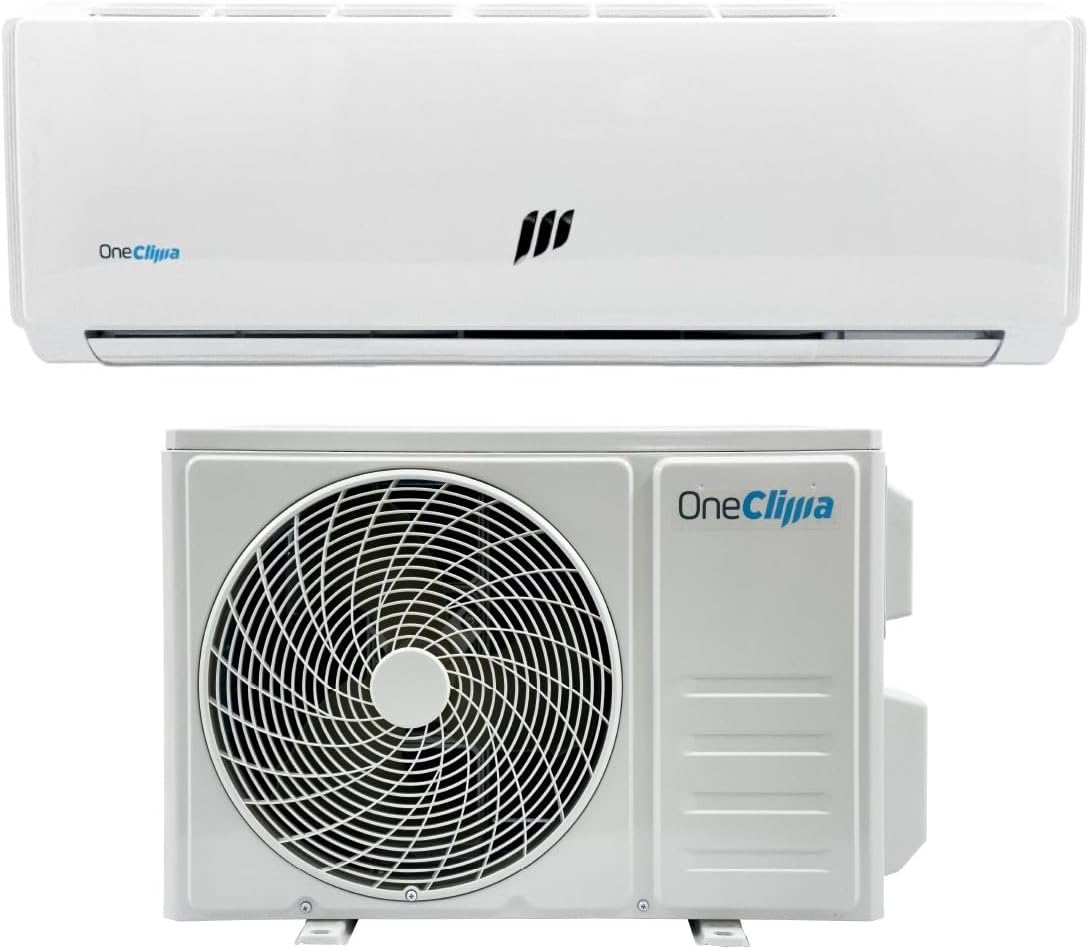 Climatizzatore split R-32, A+ (12000), Climatizzatore Condizionatore Split Inverter PRO, con Wi-Fi Opzionale, Gas, Classe A++, OneClima