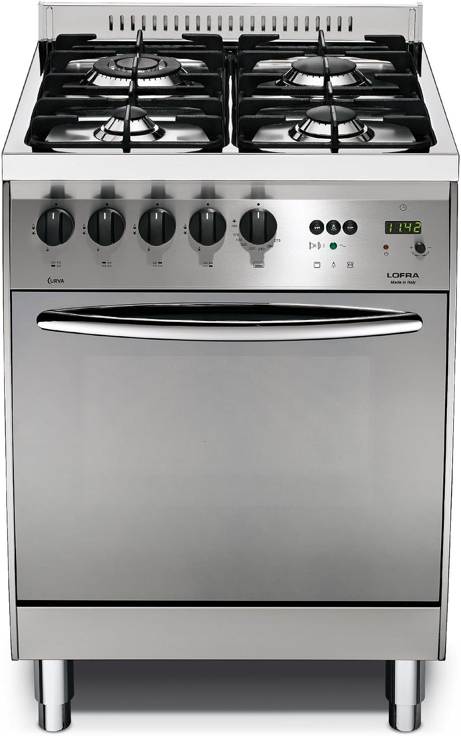 Cucine a libera installazione C66GV, C Cucina a Gas, Acciaio, Lofra