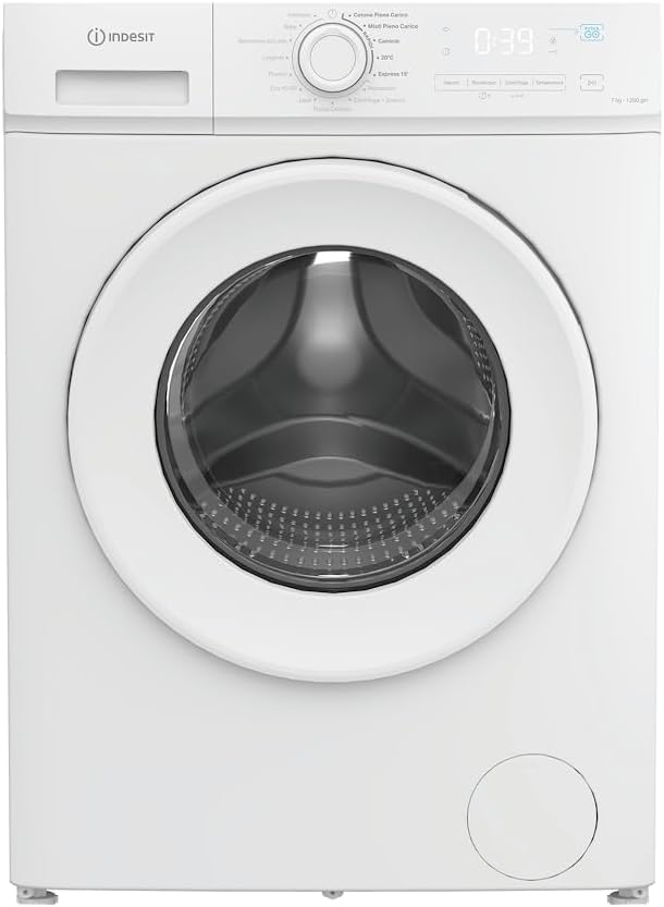 Lavatrice, 1200 Giri, Cestello Spazioso da 7 kg, Carica Frontale, Inverter, Rapida, Efficiente, Classe Energetica A, Beko