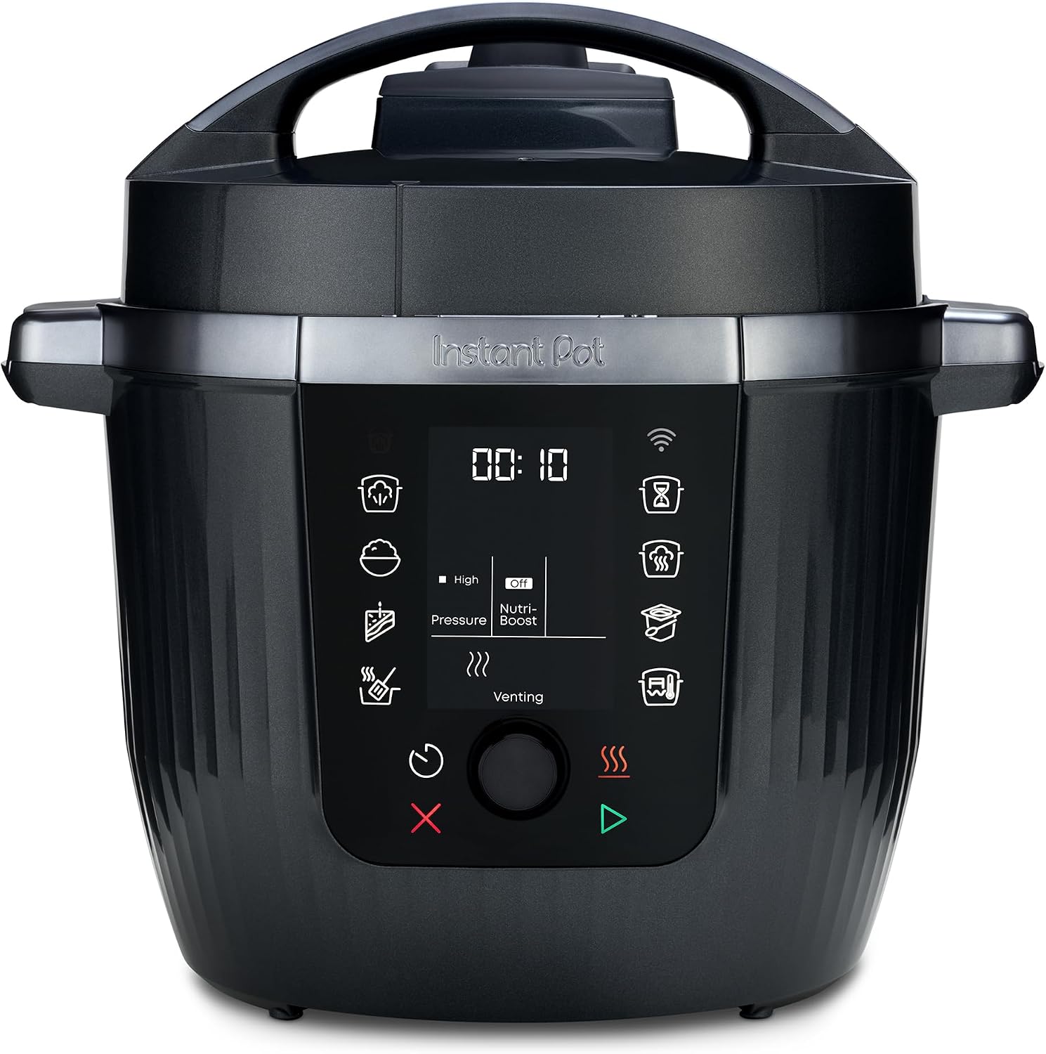 Multi-Cooker, cottura lenta, cuociriso, rosola, prepara yogurt, scalda, cuoce a vapore, sous vide, forno, funzione NutriBoost, Instant Pot