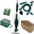 Aspirapolvere senza fili VK131, Scopa Elettrica Folletto - Aspirapolvere Folletto Rigenerato, Modello RICONDIZIONATO e Potente, GREENELF