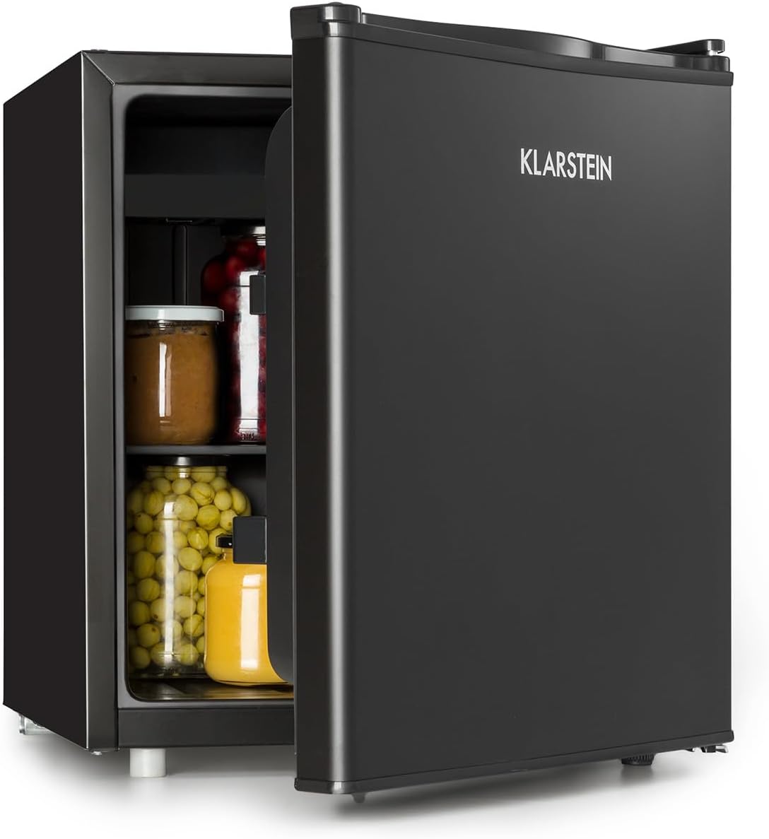 Mini frigorifero, 0-10°C, 46 L, Frigo Portatile, Frigorifero Piccolo da Ufficio, Mini Frigo Bar, Frigorifero da Campeggio, KLARSTEIN