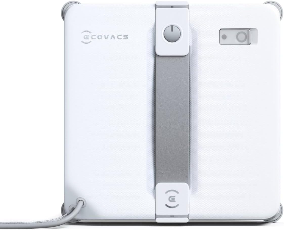 Aspiratori per finestre, Spazzole Angolari & Spruzzo a Ultrasuoni, Navigazione Intelligente, WINBOT Mini 2 Robot Lavavetri, 6 Modalità App, ECOVACS