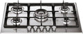 Whirlpool piano cottura, GMR 7522, IXL Acciaio inossidabile Incasso Gas