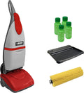 Lavapavimenti a vapore, Lavasciuga Pavimenti Ad Acqua Calda Crystal Clean, Lava Con Acqua A 90°C, Due Spazzole E 4 Flaconi Detergente Compresi, Lavor