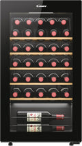 Cantine indipendenti CWC034, Cantina per vino 34 bottiglie Nero Classe energetica G, CANDY