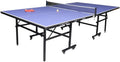 Tavoli da Ping pong T12N, Tavolo da Ping Pong Professionale per Interni - Pieghevole da Interno con Inclinazione Unilaterale, Rete da 180 cm, TechFit