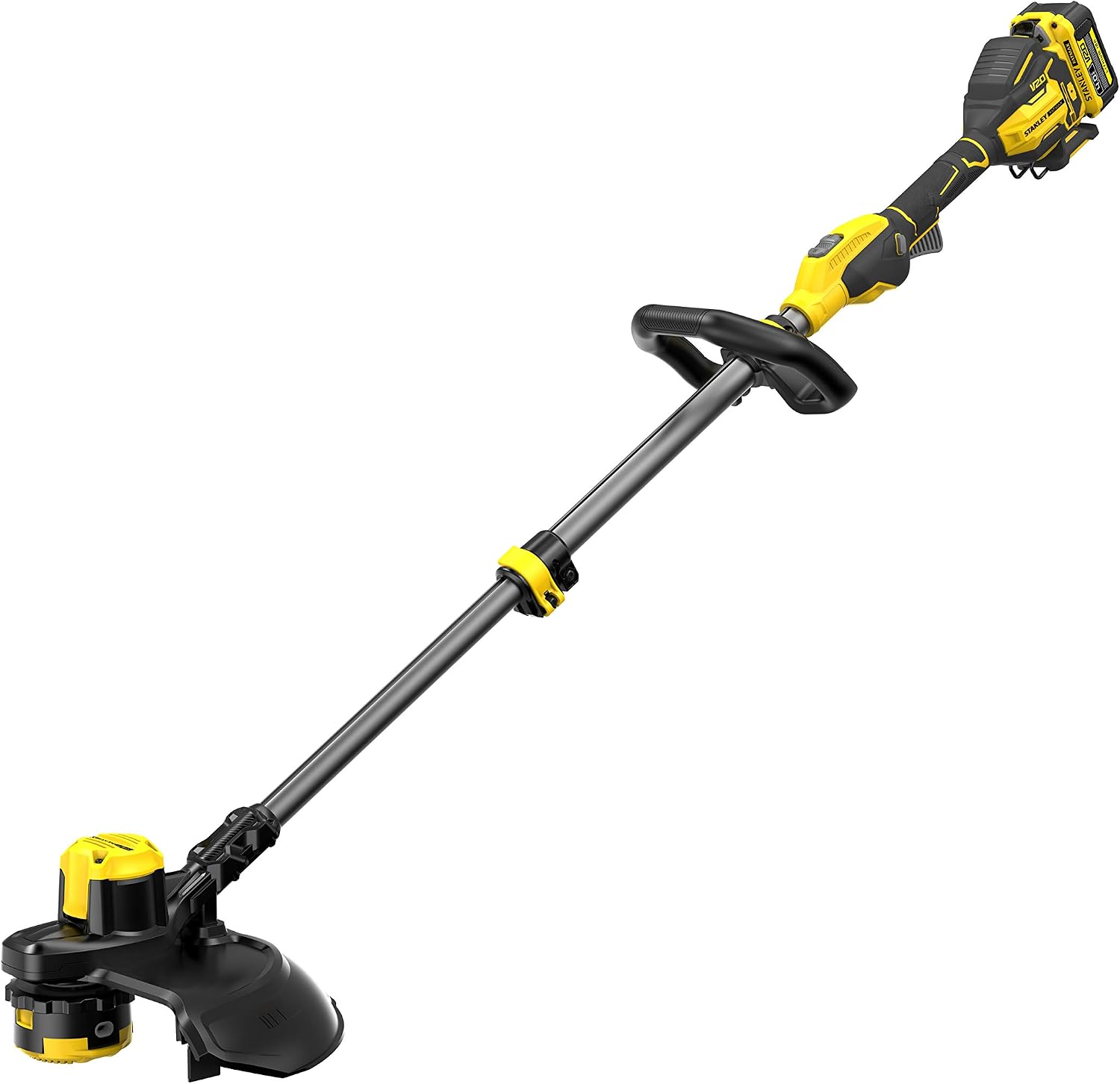 Decespugliatore SFMCSTB933M-QW, STANLEY FATMAX Tagliabordi a Batteria Litio Motore Brushless, Velocità Regolabile, Stanley - FatMax