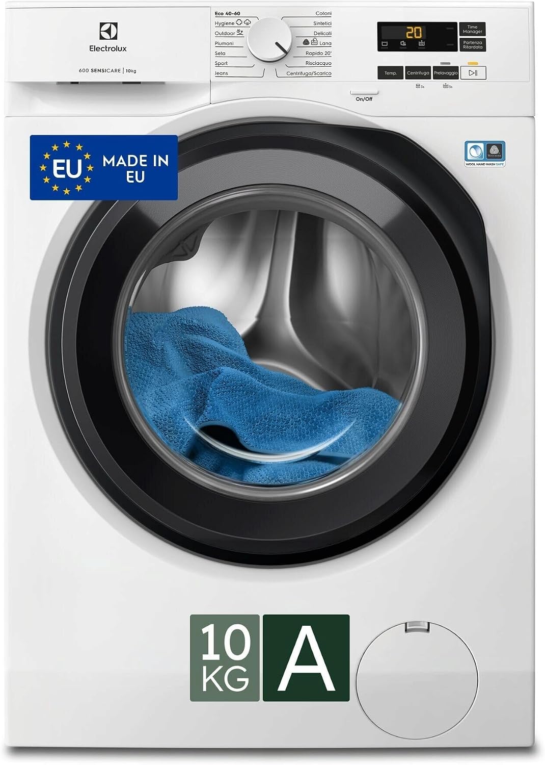 Electrolux EW6F110G lavatrice, Carica Frontale 10 kg ProSense Serie 600