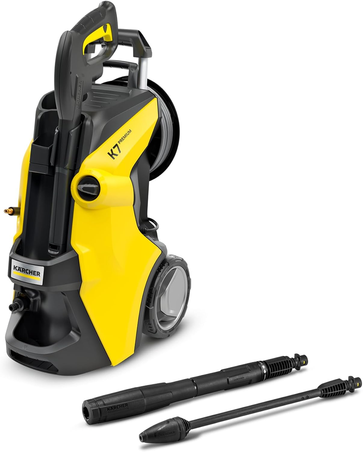 KÄRCHER idropulitrice, Pressione 180 bar, Portata 600 L, Area di Lavoro 60 m2, Peso 17,9 kg, Incl. Tubo Flex e Pistola Alta pressione, Ugello rotante