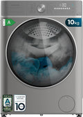 Cecotec lavatrice, 10 kg di carico frontale Bolero DressCode 10800 Inverter Steel A. 1400 giri, 16 programmi, min, classe A, motore inverter plus