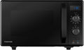 Forno a microonde, 3-in-1 con Grill e Cottura combinata, 23 L, Piatto Girevole con Memoria di Posizione, Timer, Luci LED Integrate, Nero, Toshiba