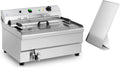 Friggitrice ad aria RCBG-30STHB, 9.000 W, Friggitrice per Pasticceria Friggitrice Elettrica (Zona Fredda, Acciaio inox), Royal Catering
