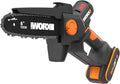Motosega WG327E, Mini a batteria 20 V, motore brushless, leggero e cura degli arbusti), cambio e tensione senza attrezzi, WORX