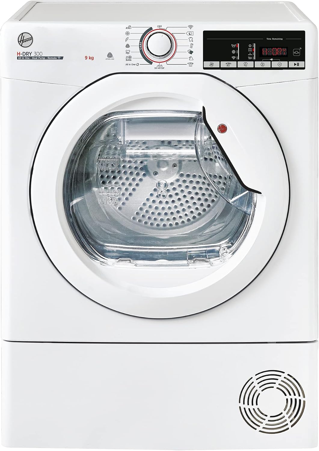 Asciugatrice HLEH9A2TES, A++ da 9 kg Pompa di Calore, Hoover