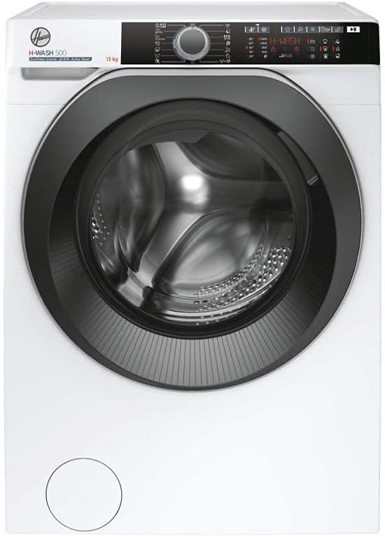 Lavatrice 500H-WASH, HWE 413AMBS, 1-S 13 kg Centrifuga 1400 Giri, min Motore inverter Funzione Vapore Classe energetica A, Hoover