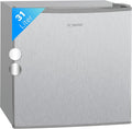 Mini congelatori, Freezerbox 31 L, Mini congelatore con marcatura a 4 stelle, GB 341.1 inox, Congelatore piccolo con ripiano a griglia, Bomann