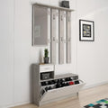Set arredo ingresso, MOBILE DA INGRESSO KEN CEMENTO E LARICE BIANCO, CALITAN FURNITURE FACTORY SP Z O.O.