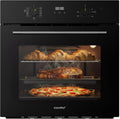 Forno da incasso CBO70M80D2-BK, Capacità 70 L, 10 Funzioni di Cottura, Forno Elettrico Ventilato da Incasso Multifunzione, Classe A, COMFEE'