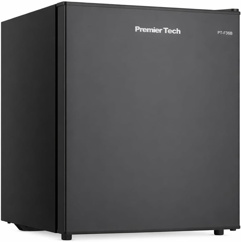 Mini frigorifero PT-F36B, 36 Litri, Frigorifero Hotel, Ufficio, Casa, Classe Energetica, Libera Installazione, Compatto, Nero, PremierTech