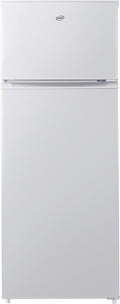 Frigorifero combinato DSDP210WE, 210 litri, Daya, Frigorifero doppia porta, total inox, defrost, porte reversibili, Generico