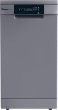 Lavastoviglie 2D1047S, 10 Coperti, 5 Programmi, Brava CDPH Slim a Libera Installazione, Ciclo Rapido, Classe, CANDY