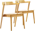 Sedie, legno massiccio, Pack 2 Venus color Rovere, 58 cm (Larghezza) 57,5 cm (Profondità) 76 cm (Altezza), VS Venta-stock