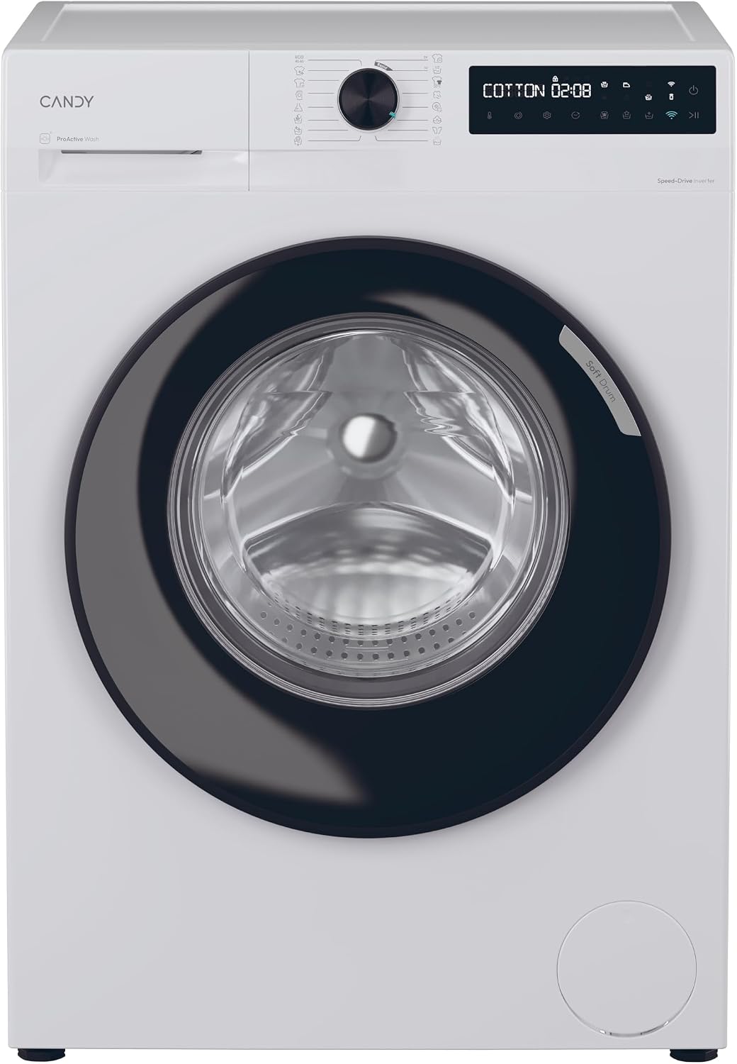 Lavatrice 48B6-S, Classe A-10%, 1400 giri, 16 programmi, Connessa, Cicli Rapidi, Bianco - BR, CANDY