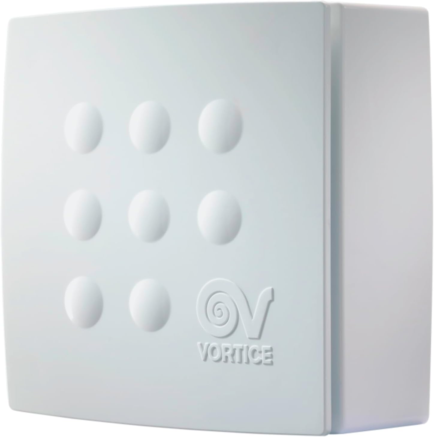 Ventilatori bagno IPX4-23, Diametro 80 mm, Motore a 2 Velocità con Girante Centrifuga, 9x19,5x19,7 cm, Vortice