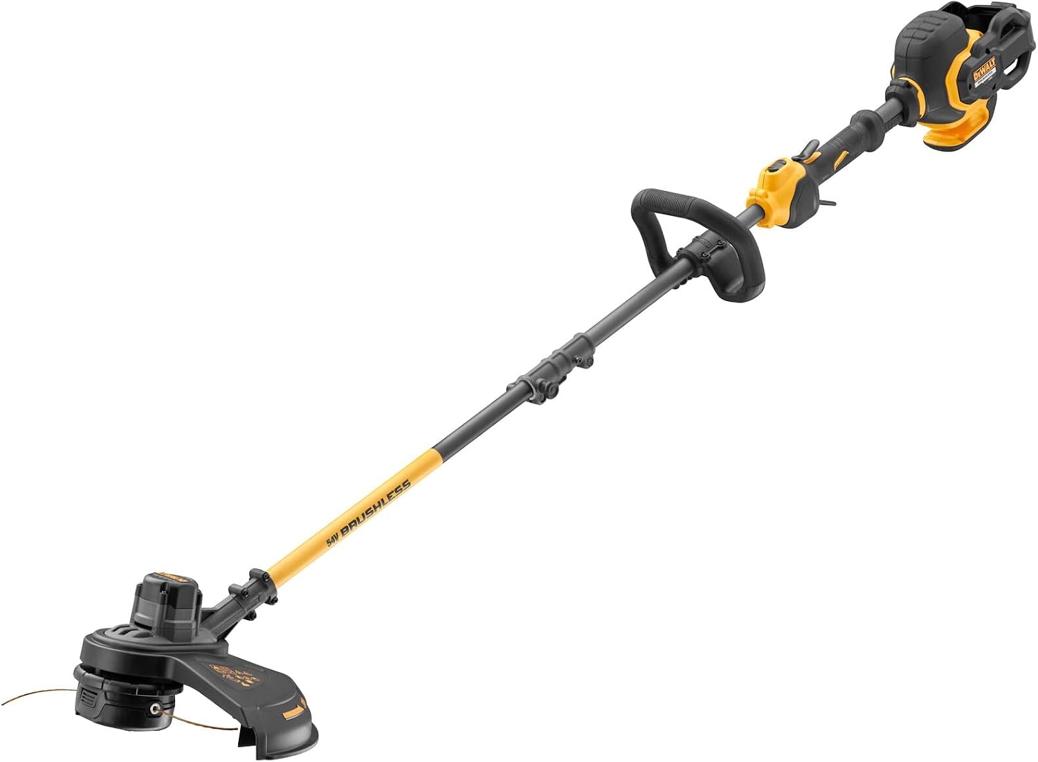 DEWALT DCM5713N decespugliatore, 54 V, pieghevole, per taglio bordi, senza batteria, colore: Argento