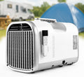 Condizionatore portatile 1-12H, 400 W Basso consumo, 3 velocità, Raffreddamento rapido, condizionatore Silenzioso con Timer per Tenda T1pro, DIUNAOZI