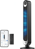 Ventilatori a torre 12H, Ventilatori a Colonna Silenzioso con Telecomando, Timer, Compatibile con Alexa, Potente 8,53m, 9 Velocità, 4 Modalità, DREO